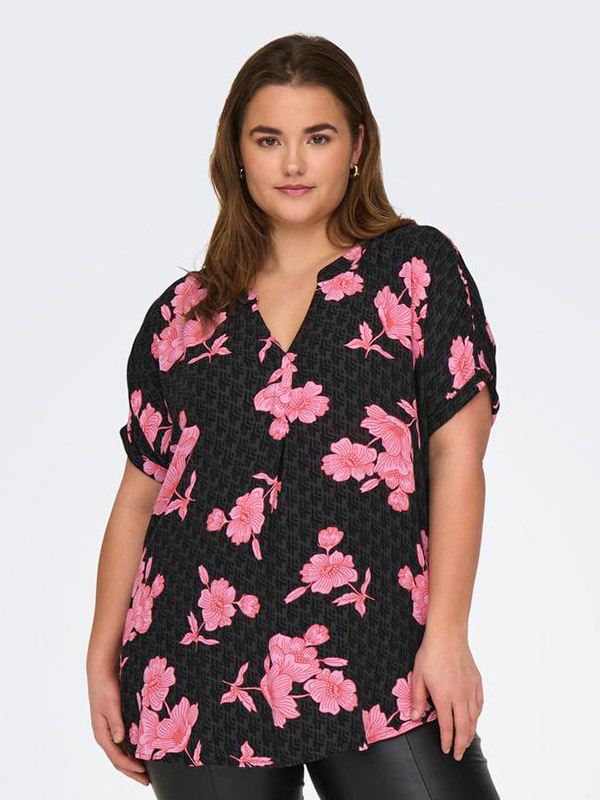 CARTILDA - Plus Size Bluse fra Only Carmakoma