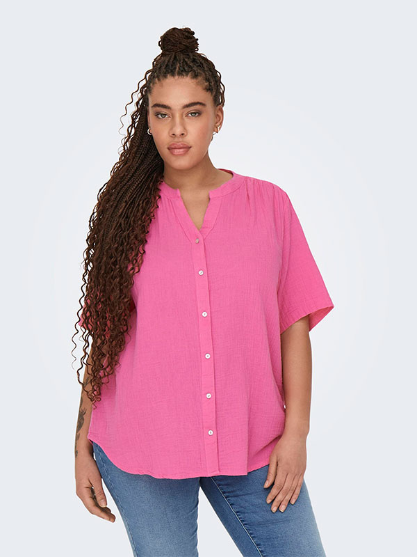 CARTHYRA - Plus Size Bluse fra Only Carmakoma