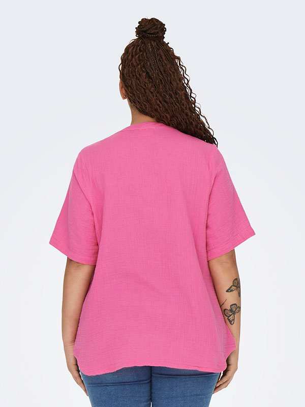 CARTHYRA - Plus Size Bluse fra Only Carmakoma
