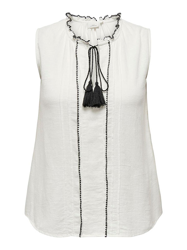CARNEPTUN - Plus Size Topp fra Only Carmakoma