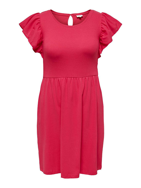 CARENNIY - Plus Size Kjole fra Only Carmakoma