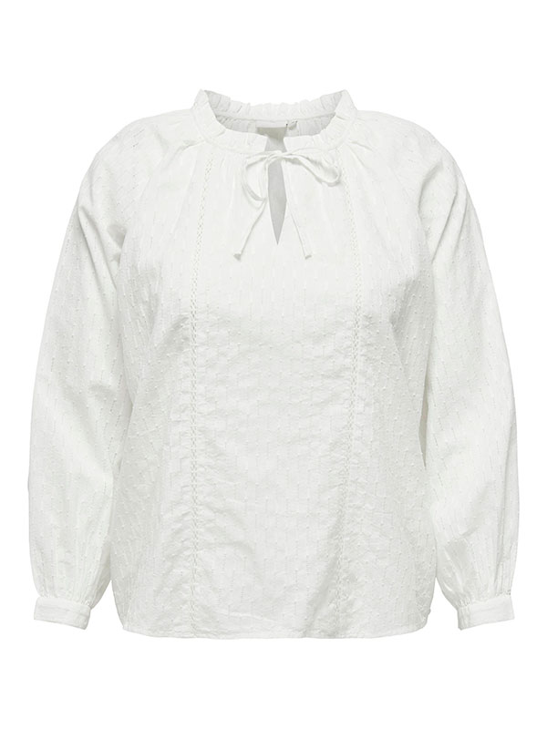 CARVIVILLA - Plus Size Bluse fra Only Carmakoma