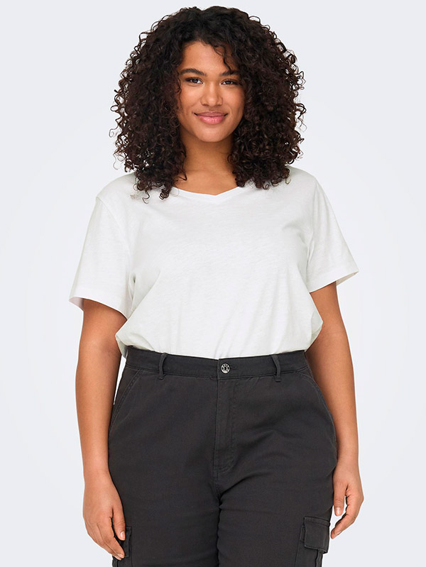 BONNIE  - Plus Size T-shirt fra Only Carmakoma