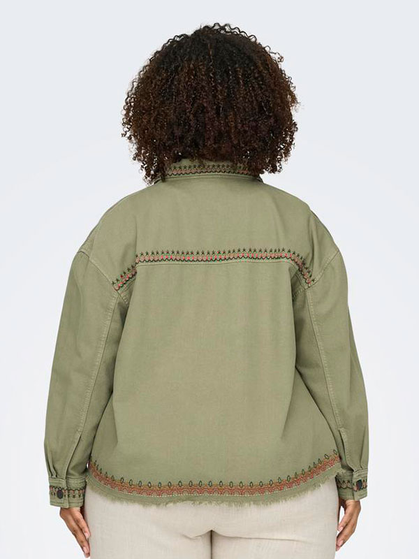 CARPRIME - Plus Size Jakke fra Only Carmakoma
