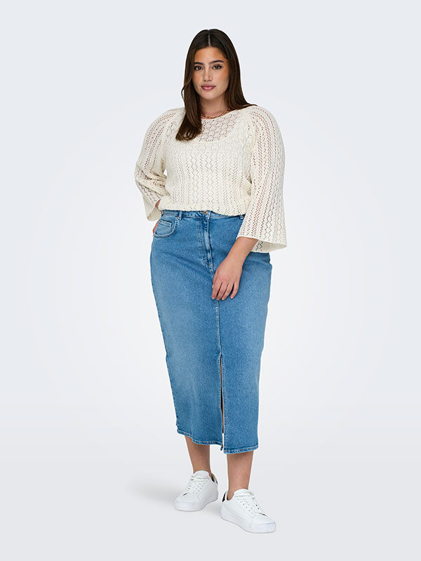 CARNOLA - Plus Size Bluse fra Only Carmakoma