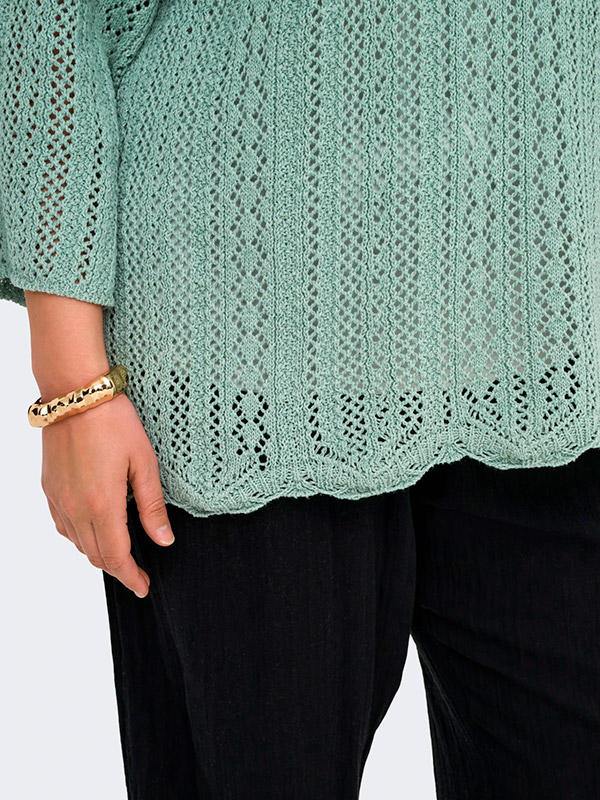 CARNOLA - Plus Size Bluse fra Only Carmakoma