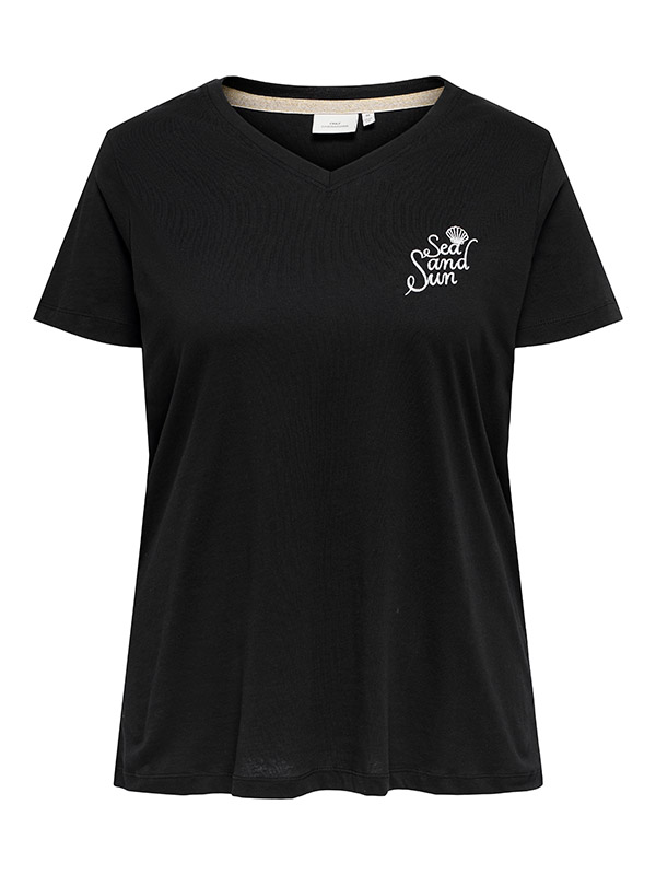 CARAVI - Plus Size T-shirt fra Only Carmakoma
