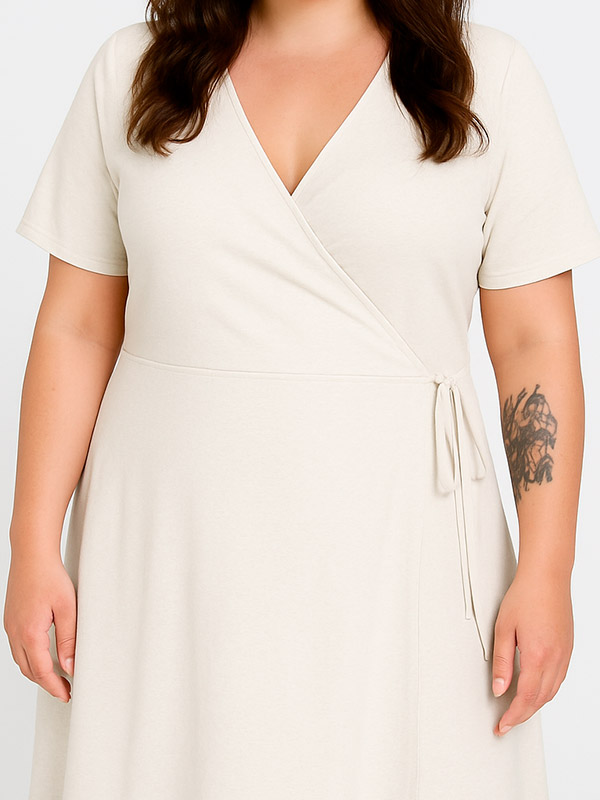 CARADDICTION-CARO - Plus Size Kjole fra Only Carmakoma