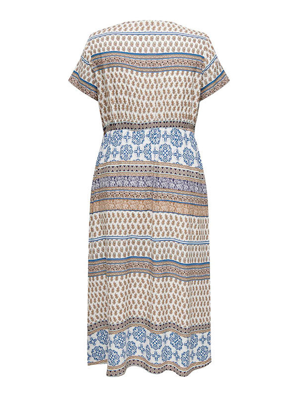 CARBETH - Plus Size Kjole fra Only Carmakoma
