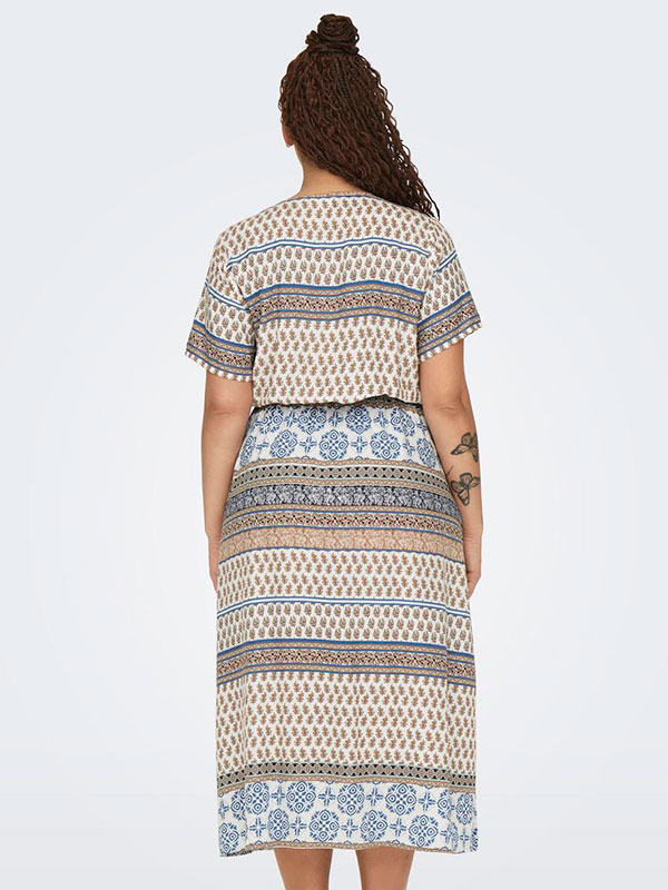 CARBETH - Plus Size Kjole fra Only Carmakoma