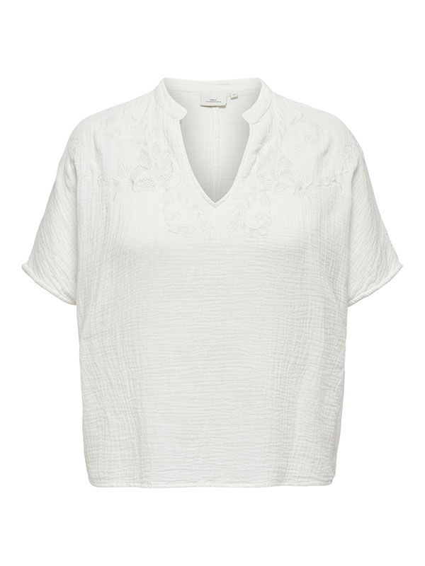 CARTHYRA - Plus Size Bluse fra Only Carmakoma