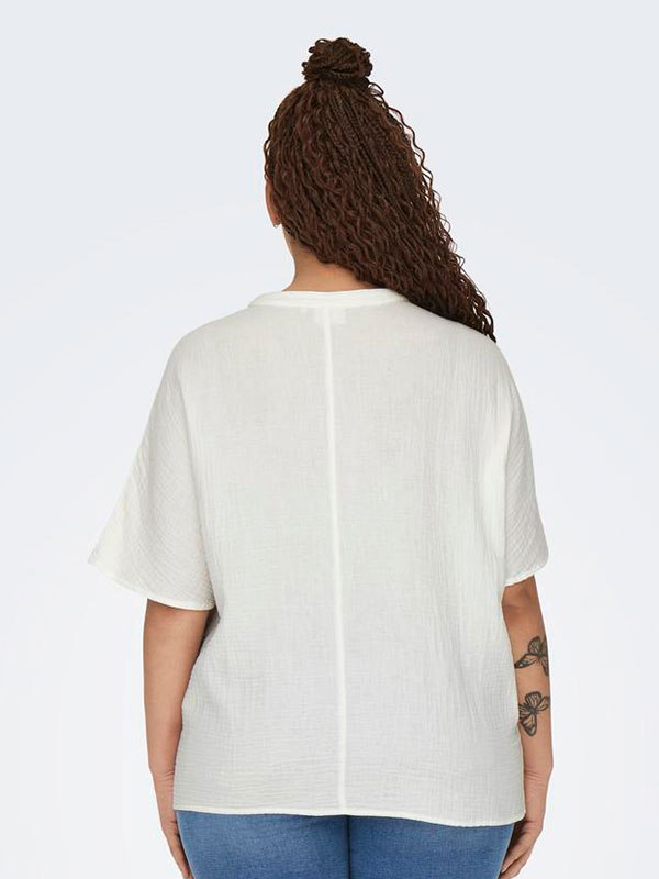 CARTHYRA - Plus Size Bluse fra Only Carmakoma