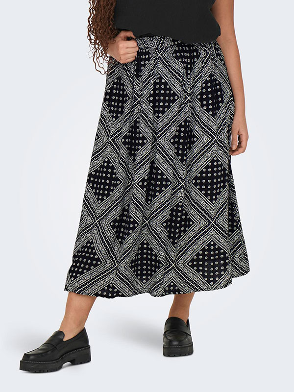 CARCHERRY - Plus Size Skjørt fra Only Carmakoma