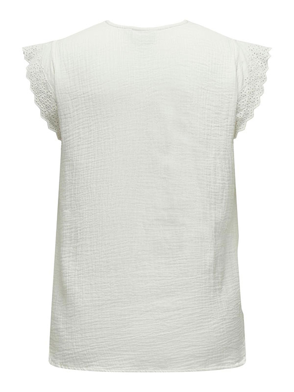 CARTHYRA - Plus Size Bluse fra Only Carmakoma