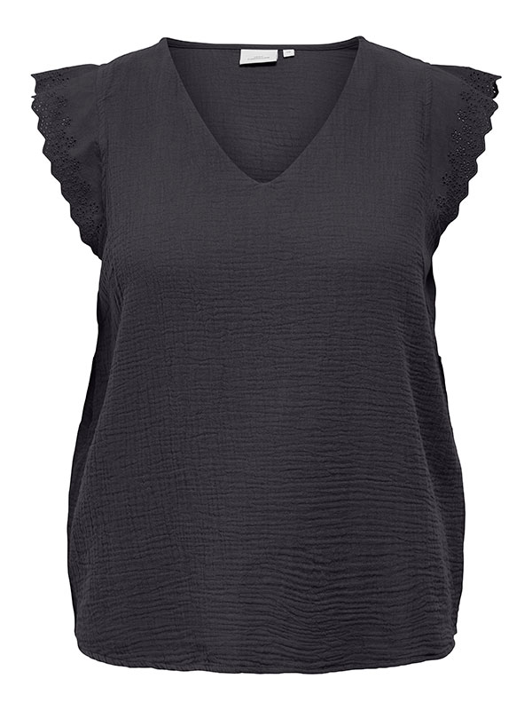 CARTHYRA - Plus Size Topp fra Only Carmakoma
