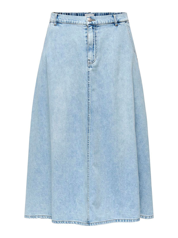 CARMINDY - Plus Size Skjørt fra Only Carmakoma