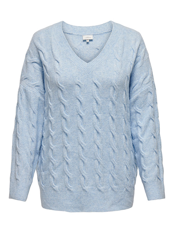 CARJEANETT - Plus Size Genser fra Only Carmakoma