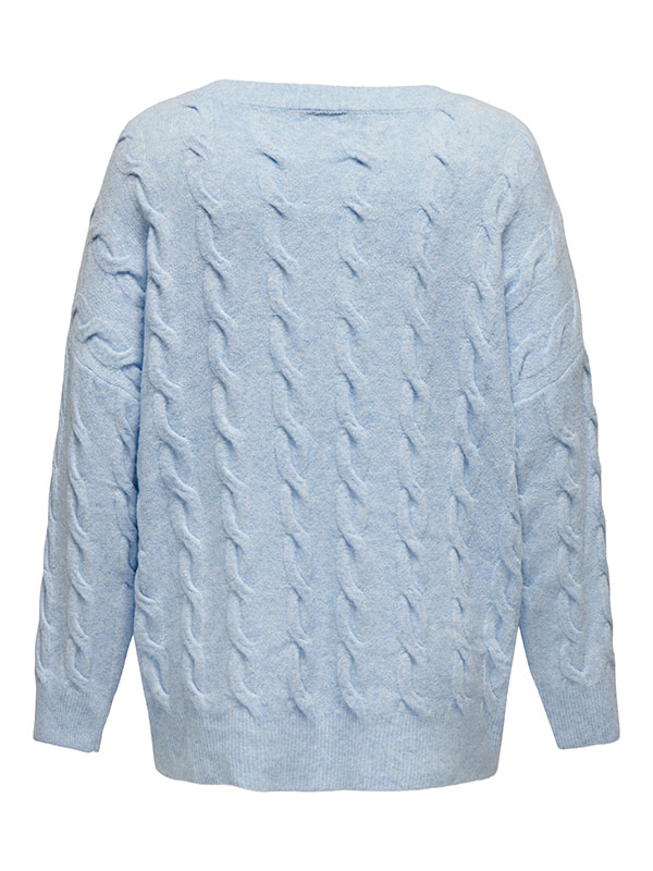 CARJEANETT - Plus Size Genser fra Only Carmakoma