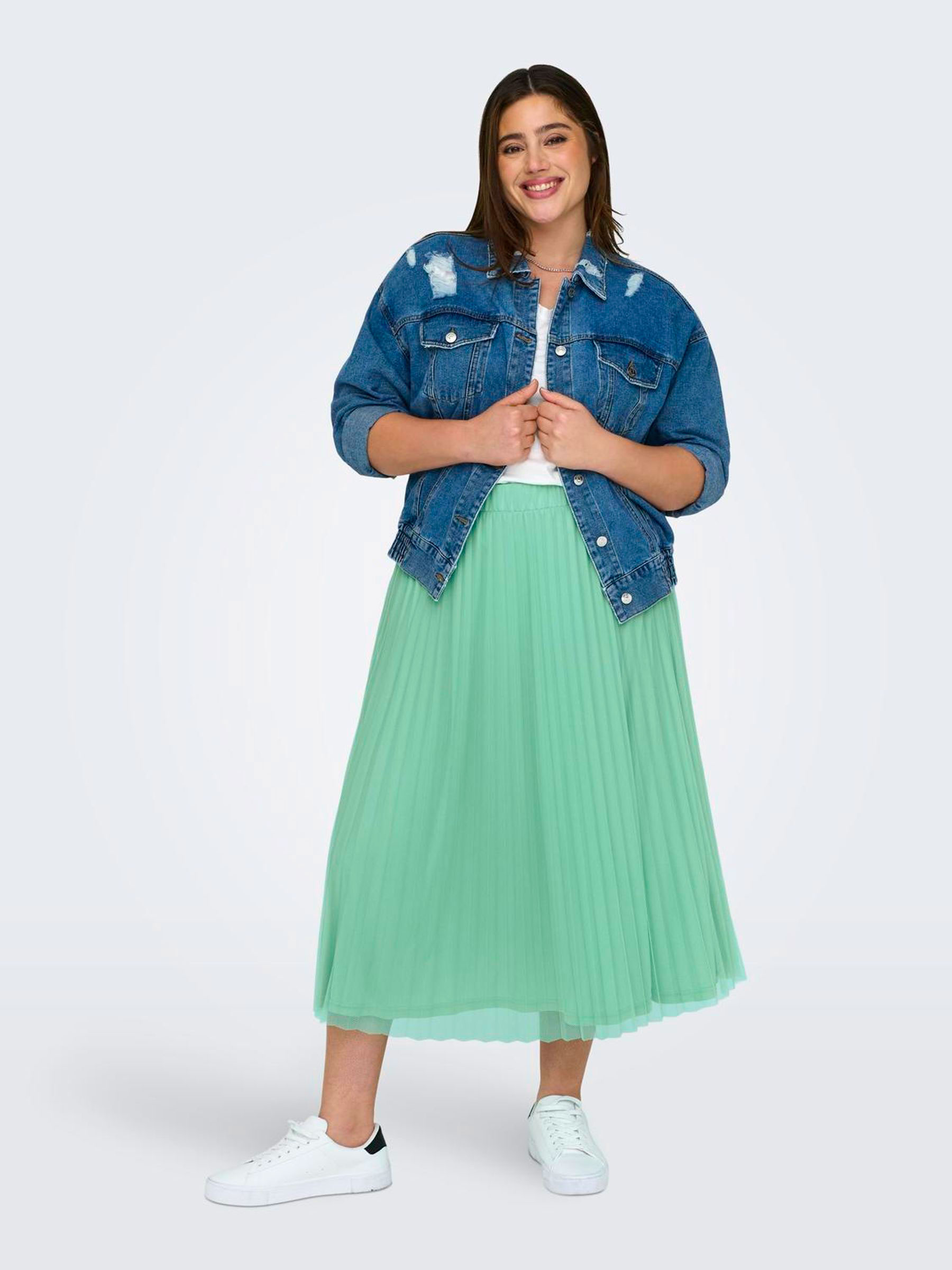 CARSKY - Plus Size Skjørt fra Only Carmakoma