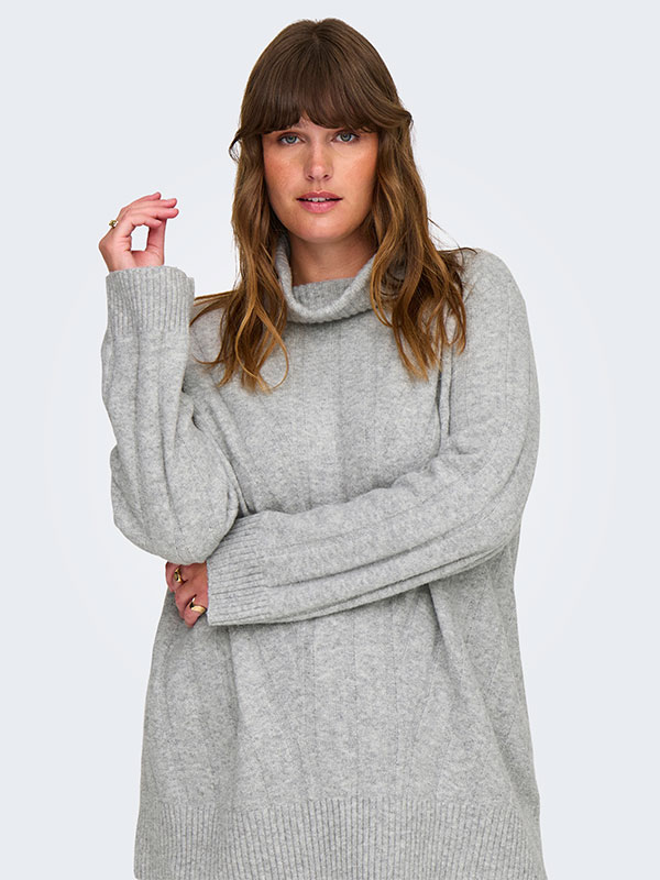 CARJEANETT - Plus Size Genser fra Only Carmakoma