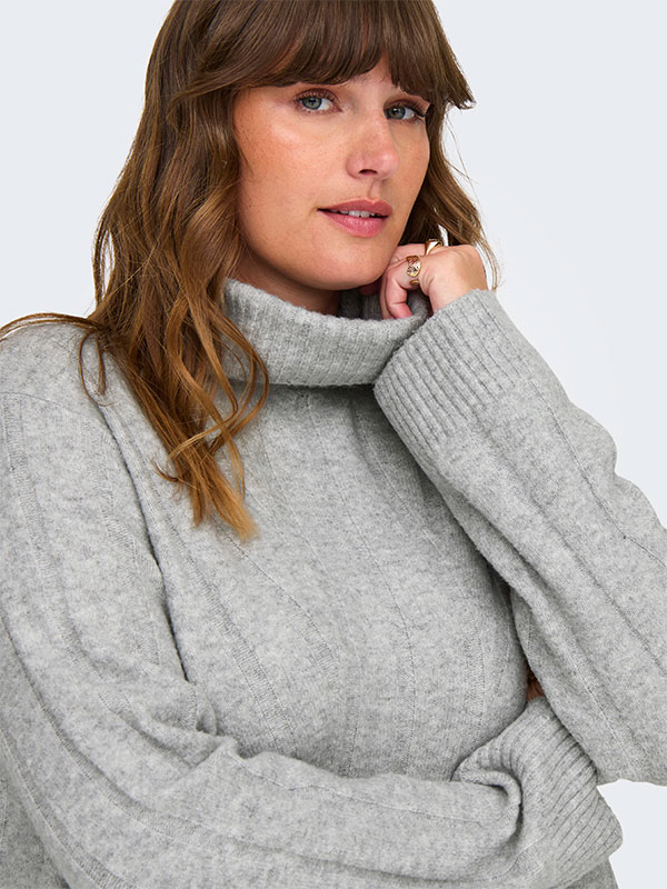 CARJEANETT - Plus Size Genser fra Only Carmakoma