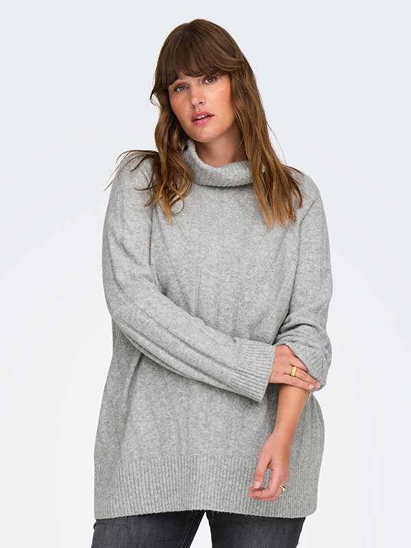 CARJEANETT - Plus Size Genser fra Only Carmakoma