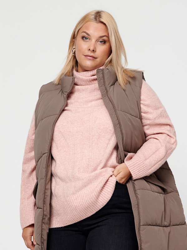 CARJEANETT - Plus Size Genser fra Only Carmakoma