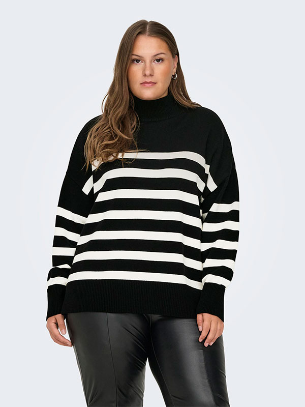 CARBARIA - Plus Size Genser fra Only Carmakoma