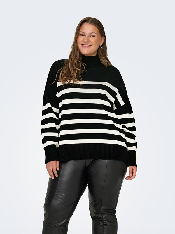 CARBARIA - Plus Size Genser fra Only Carmakoma