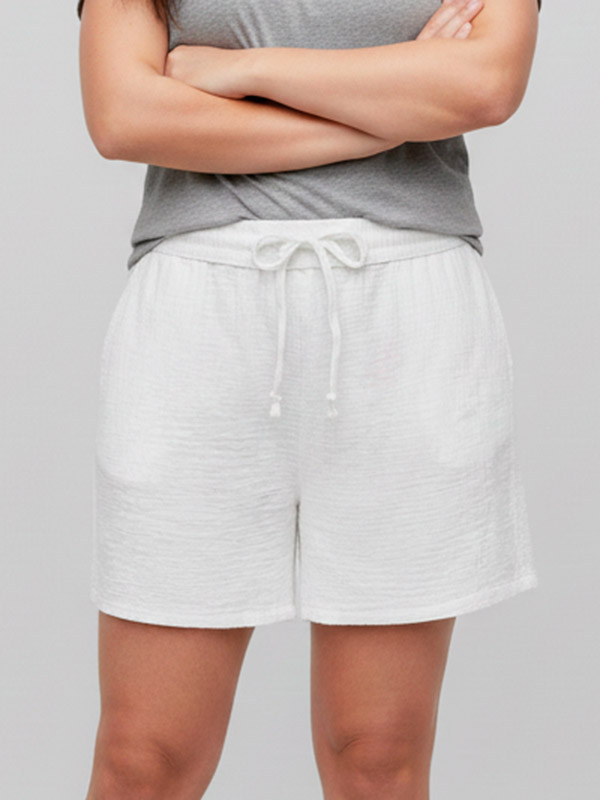 CARTHYRA - Plus Size Shorts fra Only Carmakoma
