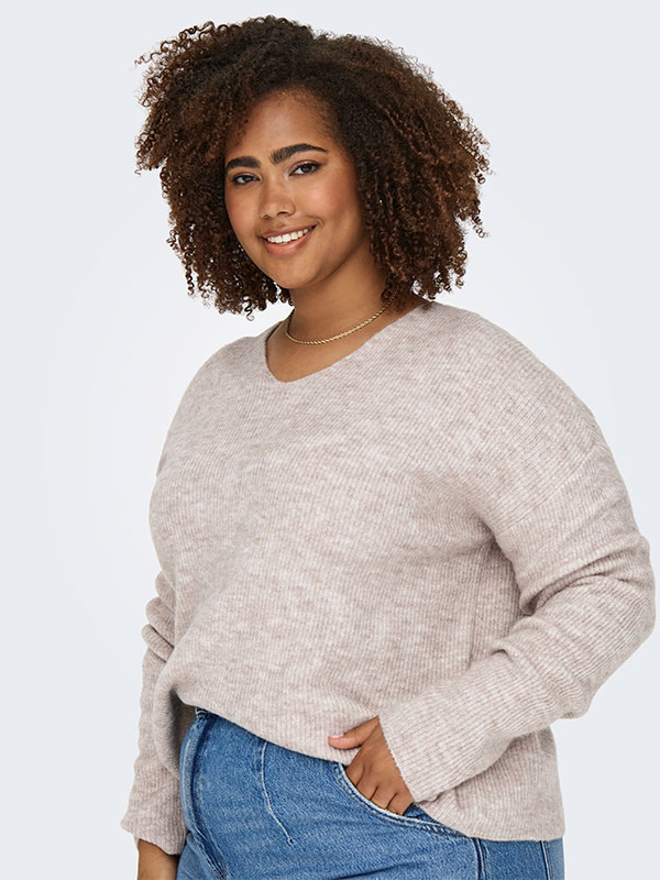 CARCAMILLA - Plus Size Genser fra Only Carmakoma