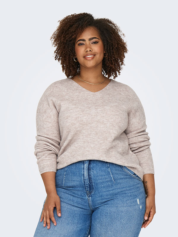 CARCAMILLA - Plus Size Genser fra Only Carmakoma