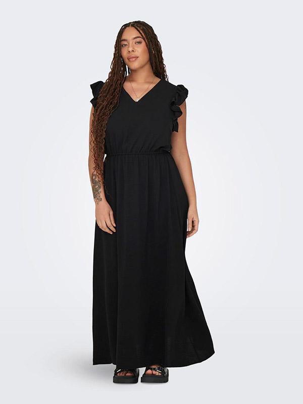 CARMETTA - Plus Size Kjole fra Only Carmakoma