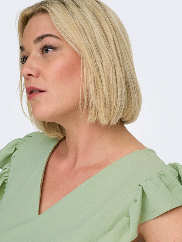 CARMETTA - Plus Size Kjole fra Only Carmakoma