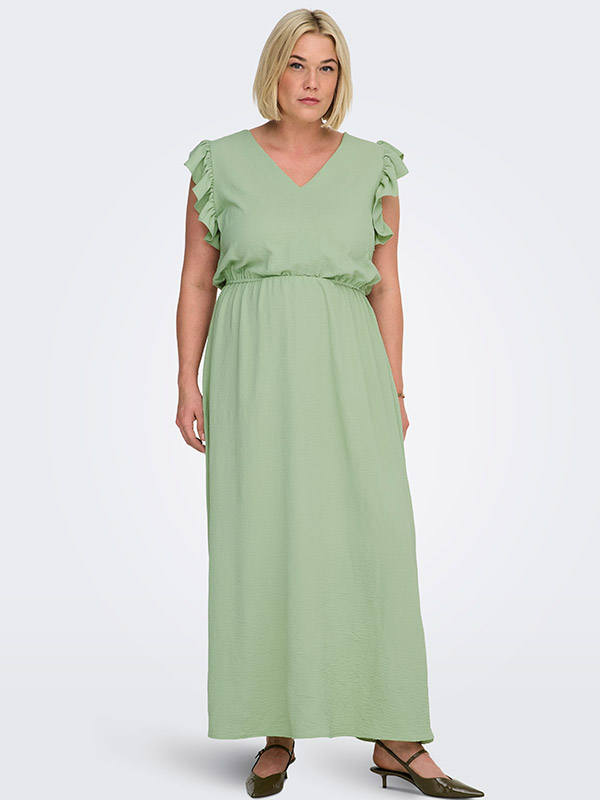 CARMETTA - Plus Size Kjole fra Only Carmakoma