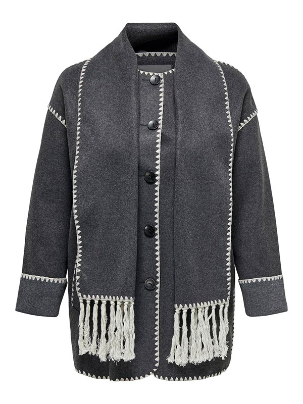 CARELBA - Plus Size Frakk fra Only Carmakoma