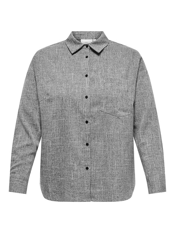 CARSUTTIN - Plus Size Skjorte fra Only Carmakoma