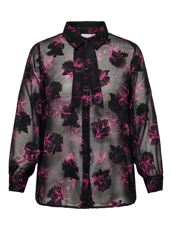 CARMELENA - Plus Size Skjorte fra Only Carmakoma