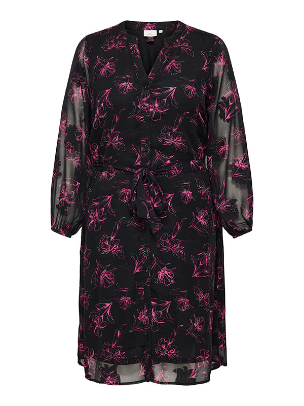 CARMELENA - Plus Size Kjole fra Only Carmakoma