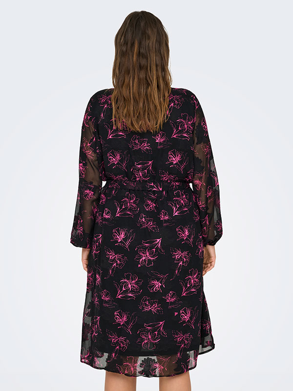 CARMELENA - Plus Size Kjole fra Only Carmakoma