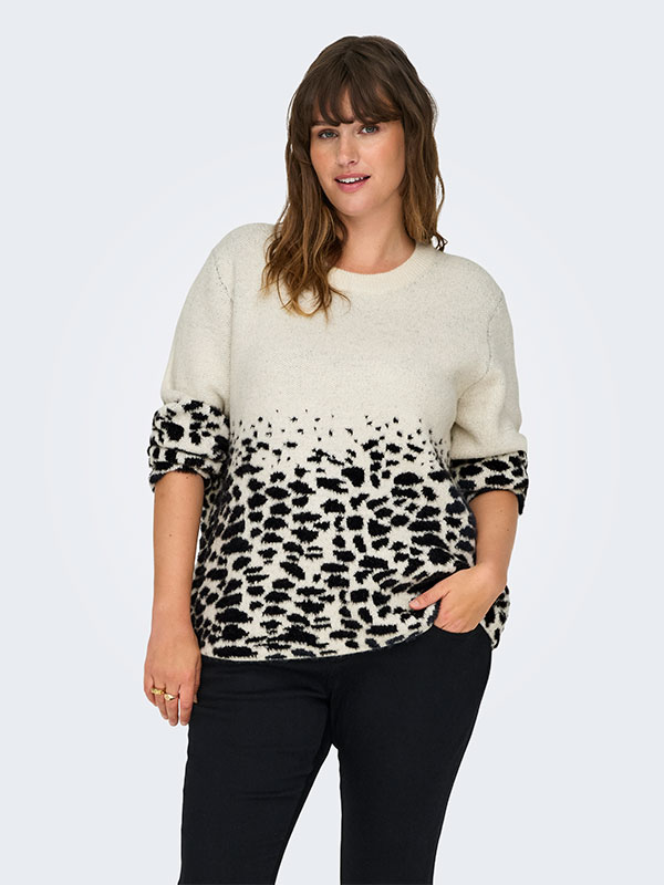 CARANNI - Plus Size Genser fra Only Carmakoma