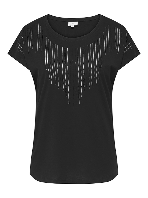 CARLULA - Plus Size T-shirt fra Only Carmakoma