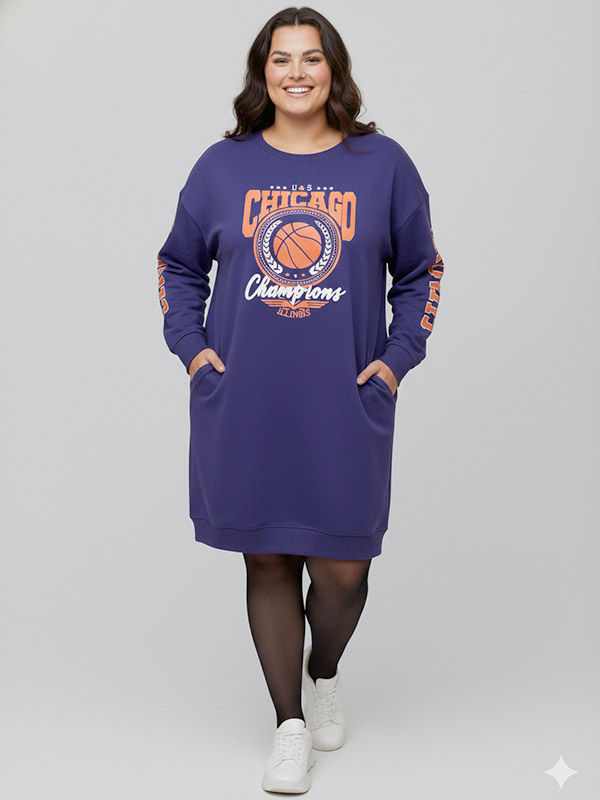 CARMESBAH - Plus Size Kjole fra Only Carmakoma