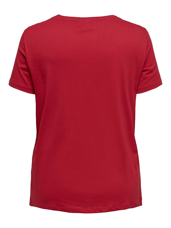 CARXMAS - Plus Size T-shirt fra Only Carmakoma