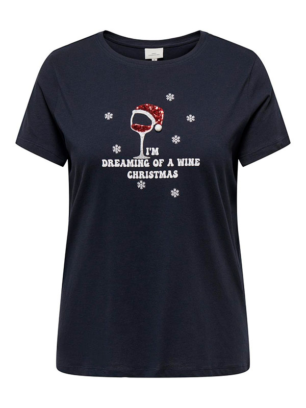 CARXMAS - Plus Size Kjole fra Only Carmakoma