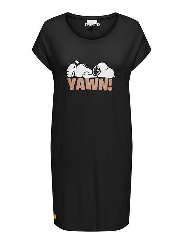 CARSNOOPY - Plus Size Natkjole fra Only Carmakoma