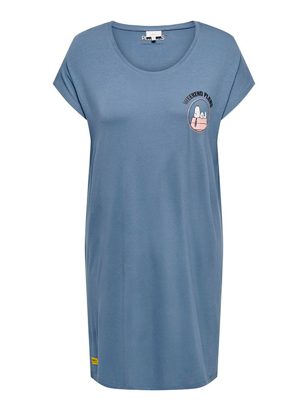 CARSNOOPY - Plus Size Natkjole fra Only Carmakoma