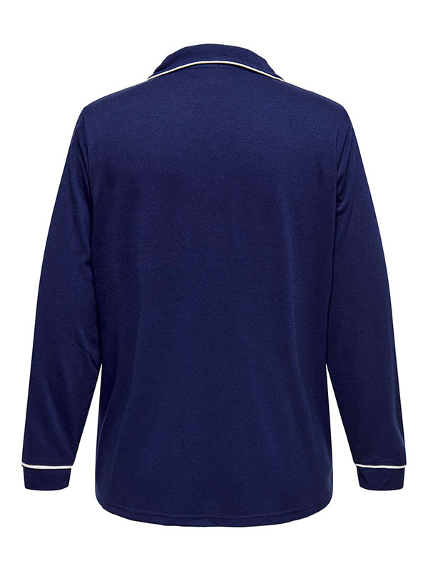 CARNIGHT - Plus Size Night blouse fra Only Carmakoma