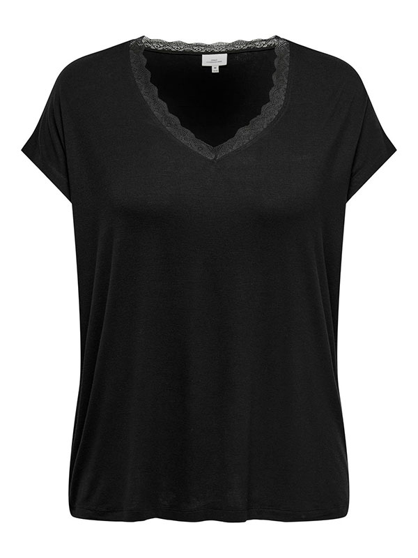 CARLACEY - Plus Size T-shirt fra Only Carmakoma