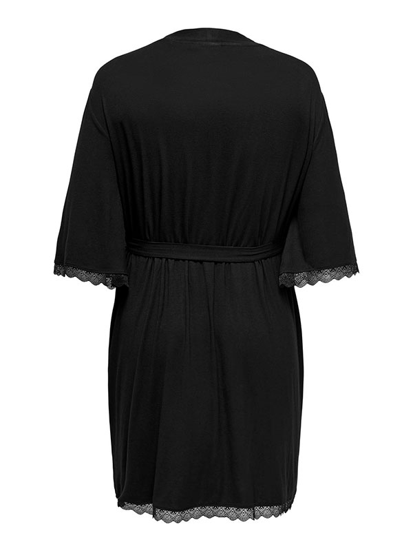 CARLACEY - Plus Size Morgenkåbe fra Only Carmakoma